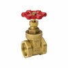 Thrifco Plumbing 2 Inch FIP Brass Gate Valve, Economy 6417008